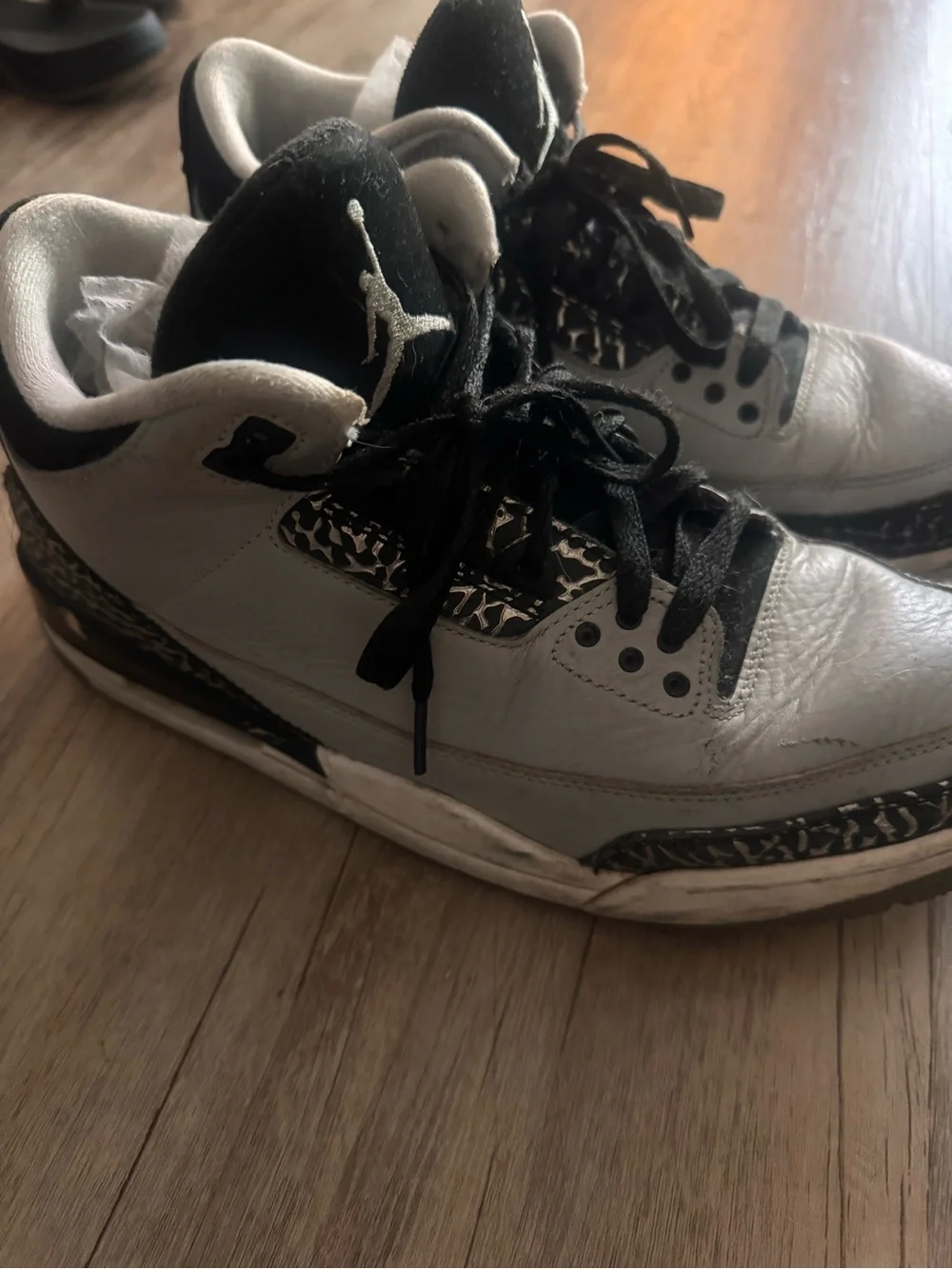 Jordan Black and White Low-Top Sneaker